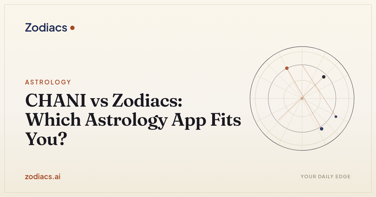 CHANI vs Zodiacs: Which Astrology App Fits You?