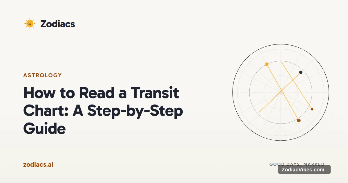 How to Read a Transit Chart: A Step-by-Step Guide